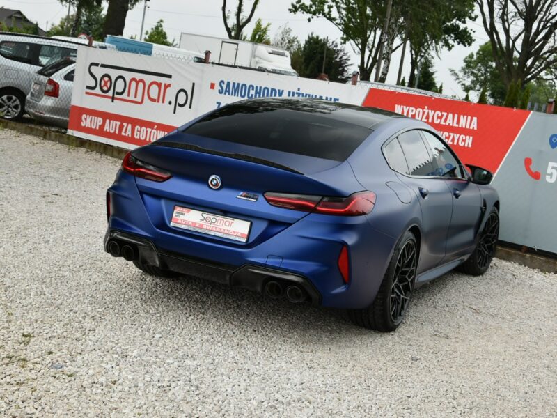 BMW M8 Competition 625KM 2022r. SALON fv23 Laser Carbon Kamera360 Bowers &Wil