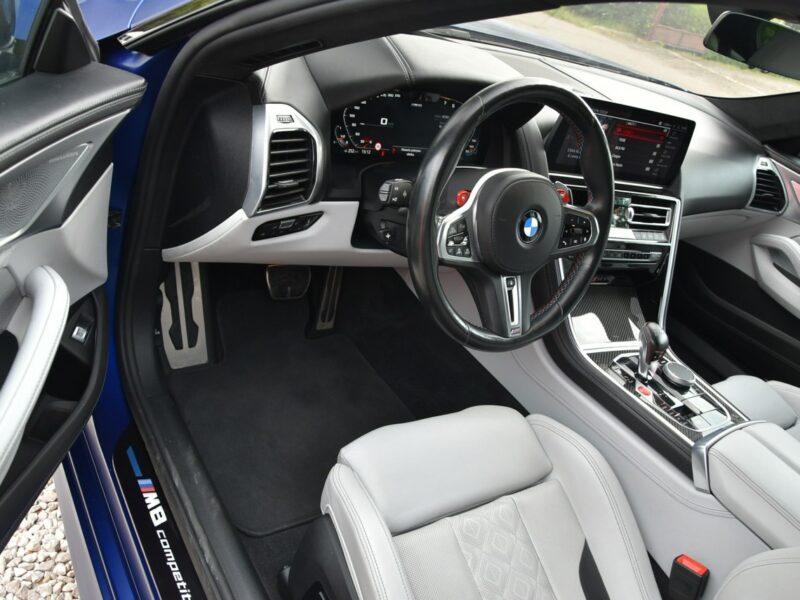 BMW M8 Competition 625KM 2022r. SALON fv23 Laser Carbon Kamera360 Bowers &Wil