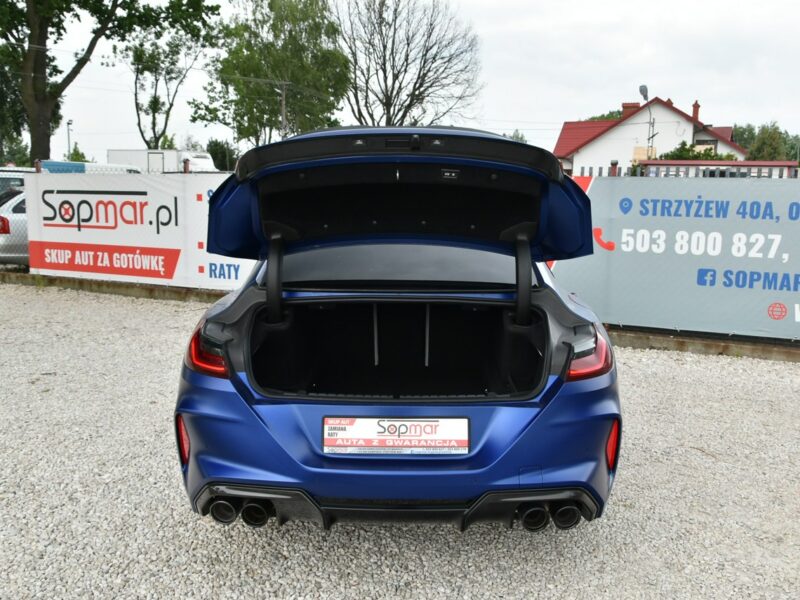 BMW M8 Competition 625KM 2022r. SALON fv23 Laser Carbon Kamera360 Bowers &Wil