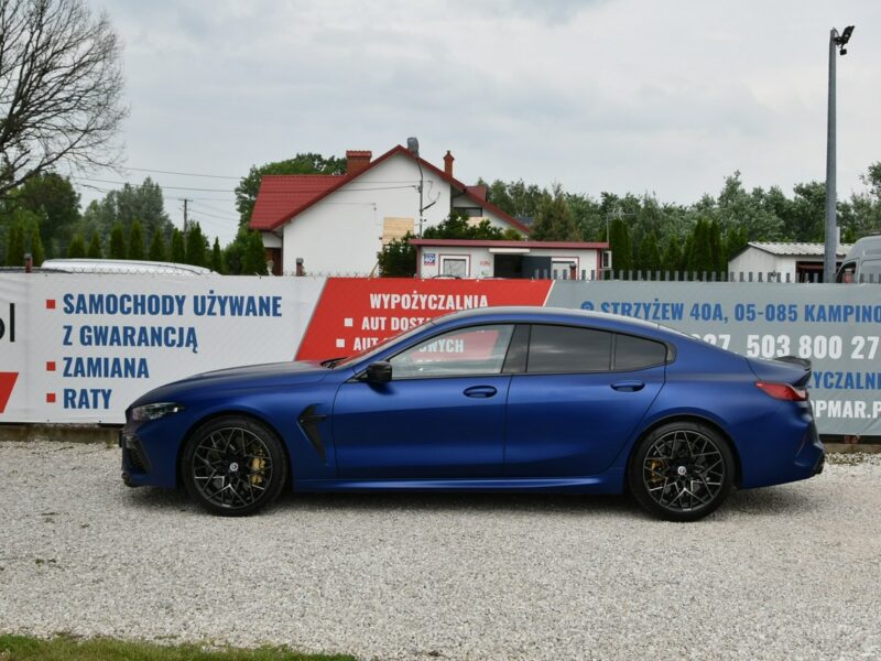 BMW M8 Competition 625KM 2022r. SALON fv23 Laser Carbon Kamera360 Bowers &Wil