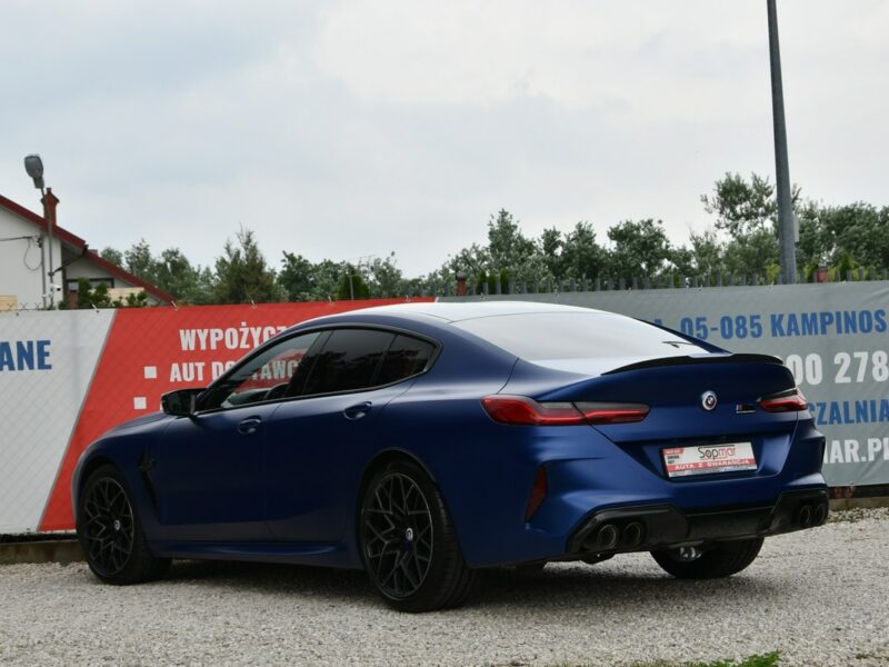 BMW M8 Competition 625KM 2022r. SALON fv23 Laser Carbon Kamera360 Bowers &Wil