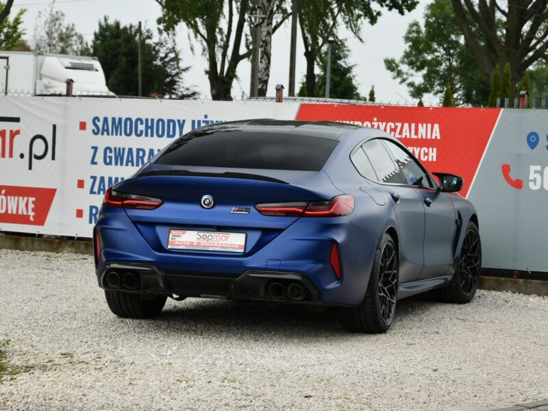 BMW M8 Competition 625KM 2022r. SALON fv23 Laser Carbon Kamera360 Bowers &Wil