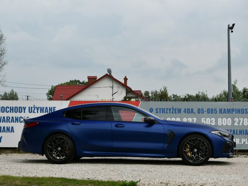 BMW M8 Competition 625KM 2022r. SALON fv23 Laser Carbon Kamera360 Bowers &Wil