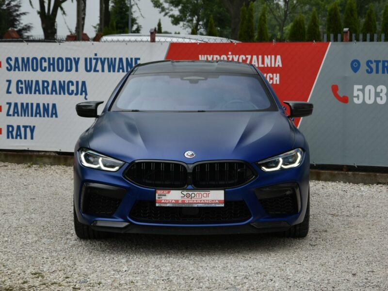 BMW M8 Competition 625KM 2022r. SALON fv23 Laser Carbon Kamera360 Bowers &Wil