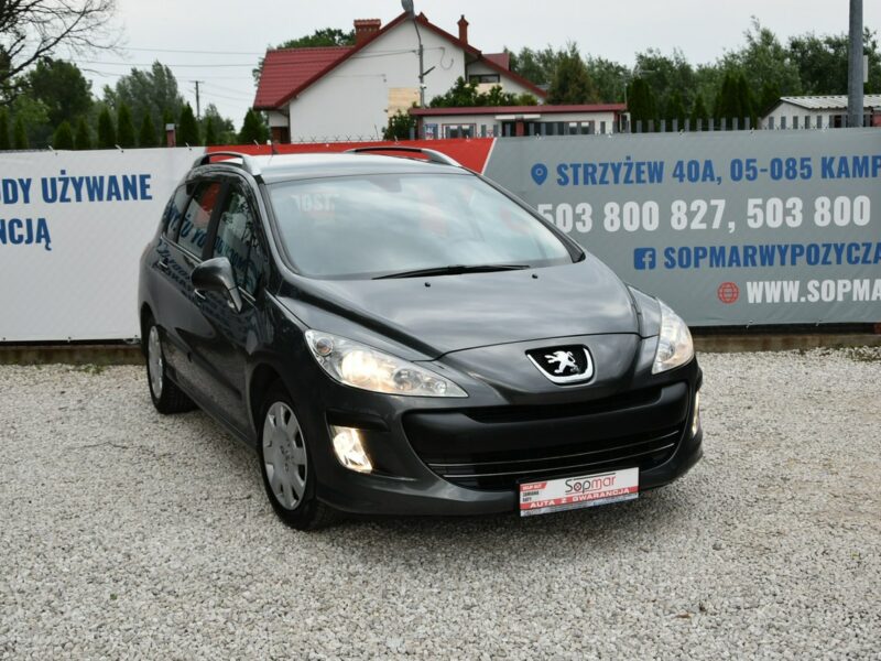 Peugeot 308 SW SW 1.6HDi 90KM 2010r. Klima Czujniki parkowania isofix I (2007-2011)
