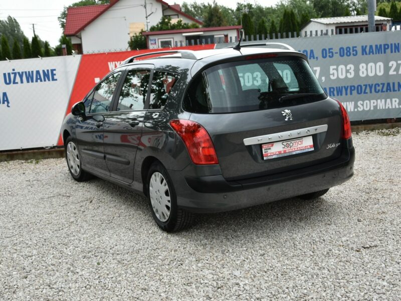 Peugeot 308 SW SW 1.6HDi 90KM 2010r. Klima Czujniki parkowania isofix I (2007-2011)