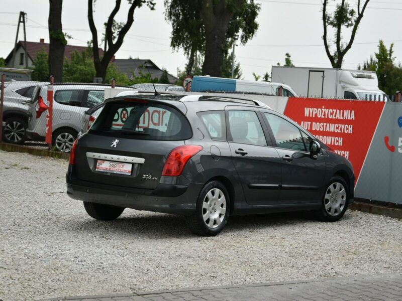 Peugeot 308 SW SW 1.6HDi 90KM 2010r. Klima Czujniki parkowania isofix I (2007-2011)