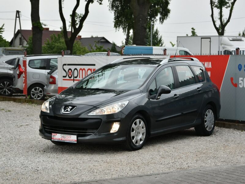 Peugeot 308 SW SW 1.6HDi 90KM 2010r. Klima Czujniki parkowania isofix I (2007-2011)