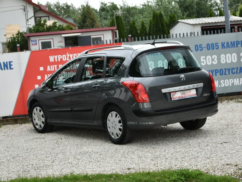 Peugeot 308 SW SW 1.6HDi 90KM 2010r. Klima Czujniki parkowania isofix I (2007-2011)