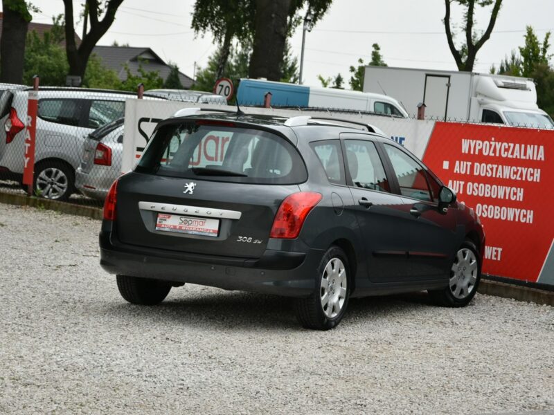 Peugeot 308 SW SW 1.6HDi 90KM 2010r. Klima Czujniki parkowania isofix I (2007-2011)