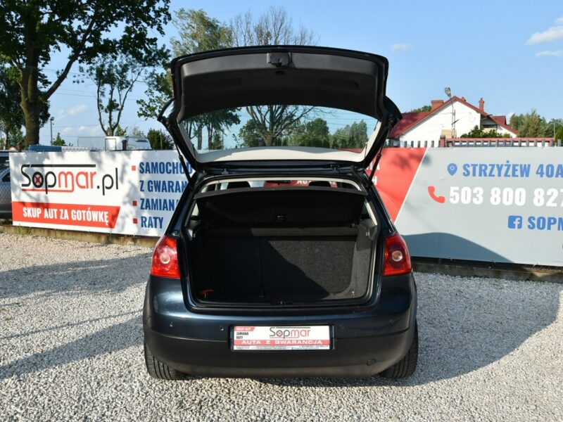 Volkswagen Golf V Tour 1.4MPi 80KM 2007r. climatronic alufelgi czujniki POLECAM V (2003-2008)