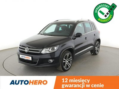 Volkswagen Tiguan BI-Xenon klima auto grzane fotele hak navi bluetooth I (2007-2016)