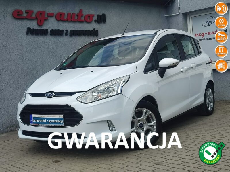Ford B-Max bogata opcja 125KM ładny serwis Gwarancja