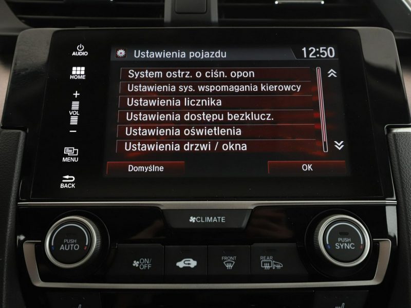Honda Civic Executive automat skóra navi kamera grane fotele ACC LED X (2017-2021)
