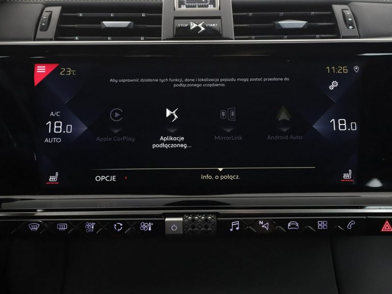 DS Automobiles DS 7 Crossback Automat full LED skóra virtual cocpit navi kamera i czujniki parkowani