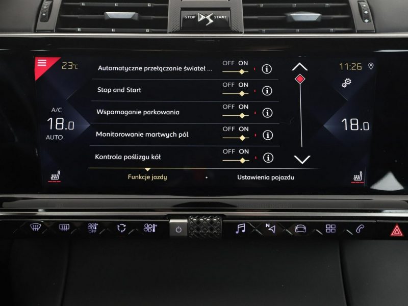 DS Automobiles DS 7 Crossback Automat full LED skóra virtual cocpit navi kamera i czujniki parkowani