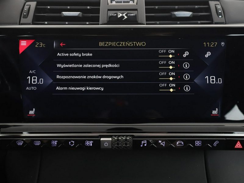 DS Automobiles DS 7 Crossback Automat full LED skóra virtual cocpit navi kamera i czujniki parkowani
