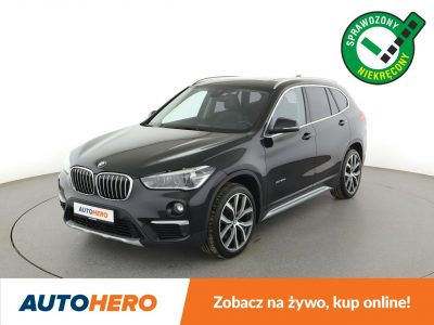 BMW X1 25d Automat xDrive xLine Panorama Nawigacja Tempomat Grzane Fotele PDC II (F48) (2015-)