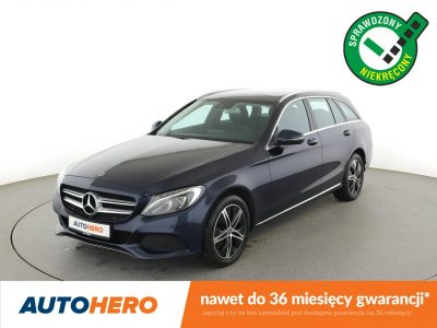 Mercedes C 200 full LED navi półskóra panorama Burmester kamera el. regulowane i grza W205 (2014-2021)