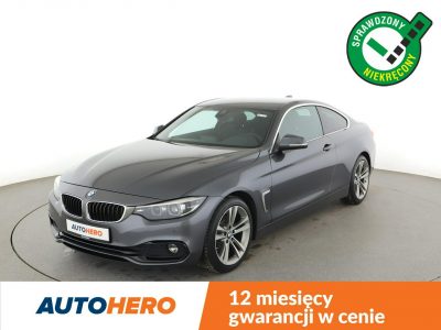 BMW 420 2.0d Automat Sport Line Tempomat Nawigacja Grzane Sportsitze PDC LED I (F32/F33/F82)