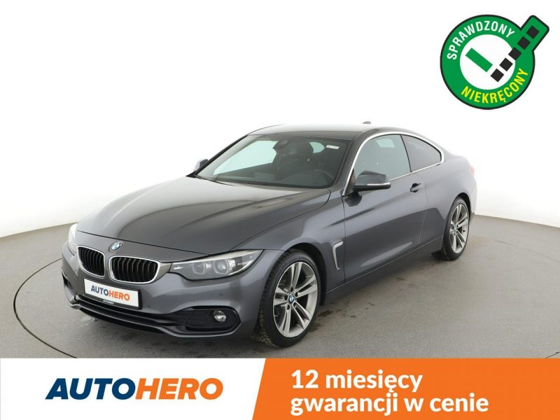 BMW 420 2.0d Automat Sport Line Tempomat Nawigacja Grzane Sportsitze PDC LED I (F32/F33/F82)