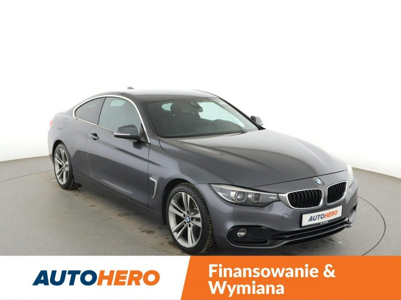 BMW 420 2.0d Automat Sport Line Tempomat Nawigacja Grzane Sportsitze PDC LED I (F32/F33/F82)