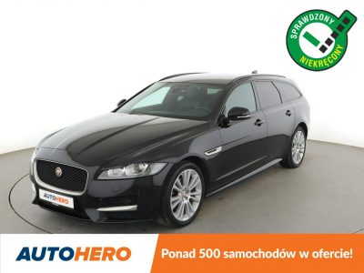 Jaguar XF 20d SportBreak Automat R-Sport Navi Tempomat Grzane Fotele Bixenon Kam X260 (2015-)