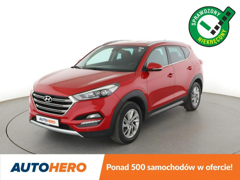Hyundai Tucson navi PDC-kamera grzane fotele tempomat LED III (2015-2020)