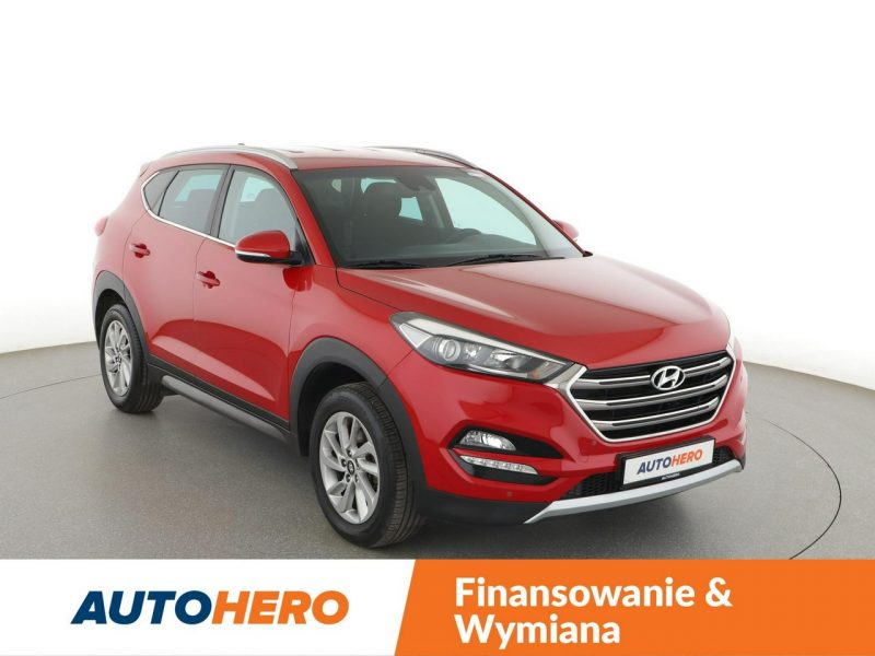 Hyundai Tucson navi PDC-kamera grzane fotele tempomat LED III (2015-2020)