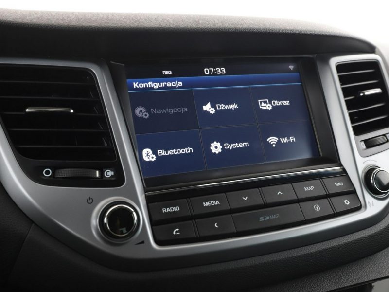 Hyundai Tucson navi PDC-kamera grzane fotele tempomat LED III (2015-2020)