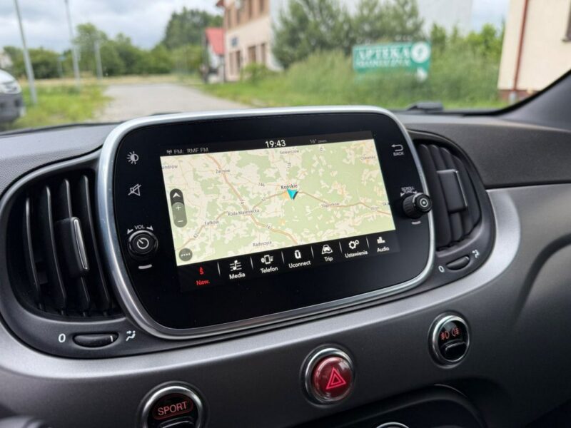 Abarth 595 595 Turismo 165KM Manual Navi Led Koni FSD Aktywny Wydech Idealny Stan