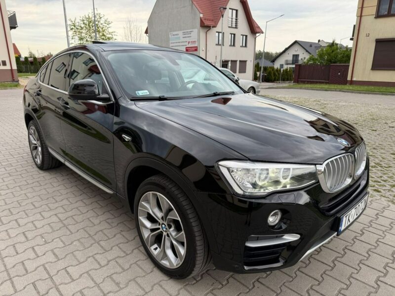 BMW X4 2.0D 190KM xLine Bezwypadek Kamera Skóra SportSitze Elektryka I [F26] (2014-)