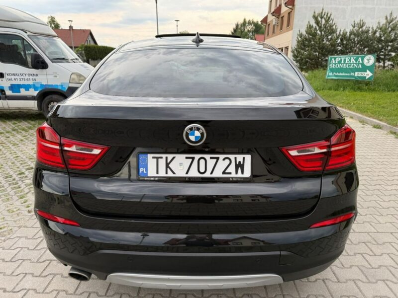 BMW X4 2.0D 190KM xLine Bezwypadek Kamera Skóra SportSitze Elektryka I [F26] (2014-)