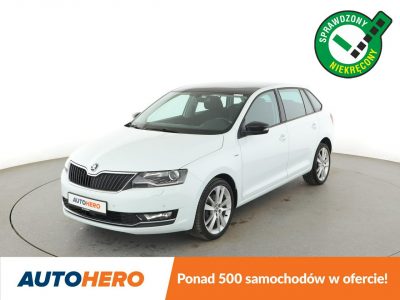 Škoda RAPID Panorama grzane fotele PDC klima navi bluetooth
