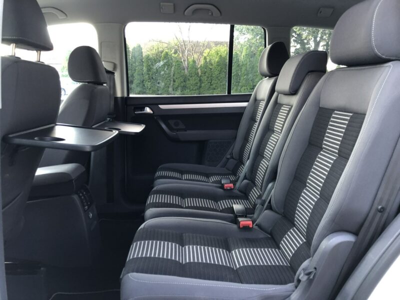Volkswagen Touran LIFT 2009r UNITED 2.0 TDI 140KM Automat Bi-Xenon Navi Hak DSG Zarejest I (2003-2010)