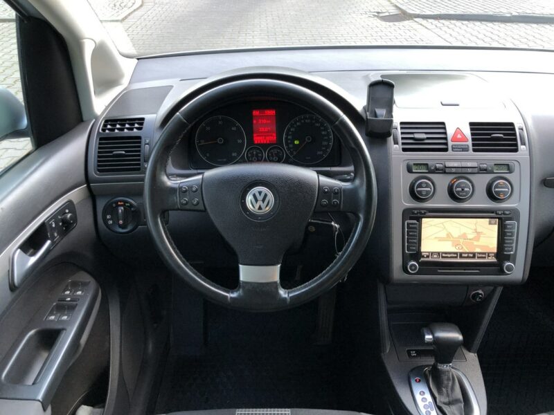 Volkswagen Touran LIFT 2009r UNITED 2.0 TDI 140KM Automat Bi-Xenon Navi Hak DSG Zarejest I (2003-2010)