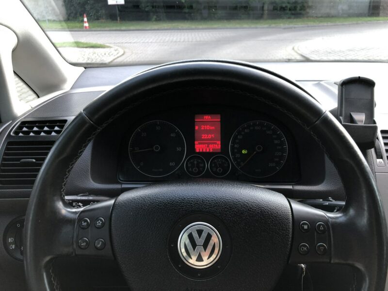 Volkswagen Touran LIFT 2009r UNITED 2.0 TDI 140KM Automat Bi-Xenon Navi Hak DSG Zarejest I (2003-2010)