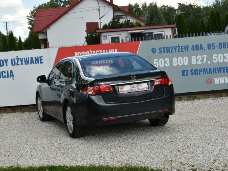 Honda Accord 2.0i-VTEC 156KM Manual X.2012r. Polski Salon Climatronic TEMPOMAT VIII (2008-)
