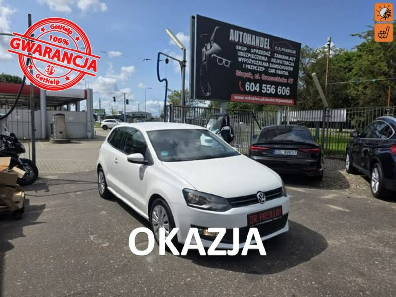 Volkswagen Polo 1.6 TDI 90 KM, Klimatyzacja, Grzane Fotele, Start-Stop, Isofix, V (2009-2017)