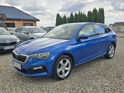 Škoda Scala STYLE Race Blue Salon Polska 2022 Serwis ASO GWARANCJA 3 LATA FV 23%