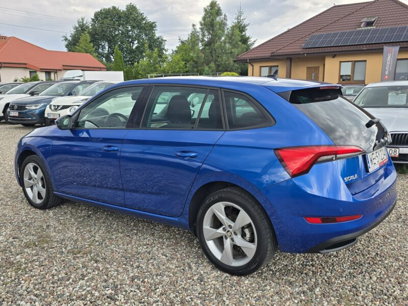 Škoda Scala STYLE Race Blue Salon Polska 2022 Serwis ASO GWARANCJA 3 LATA FV 23%