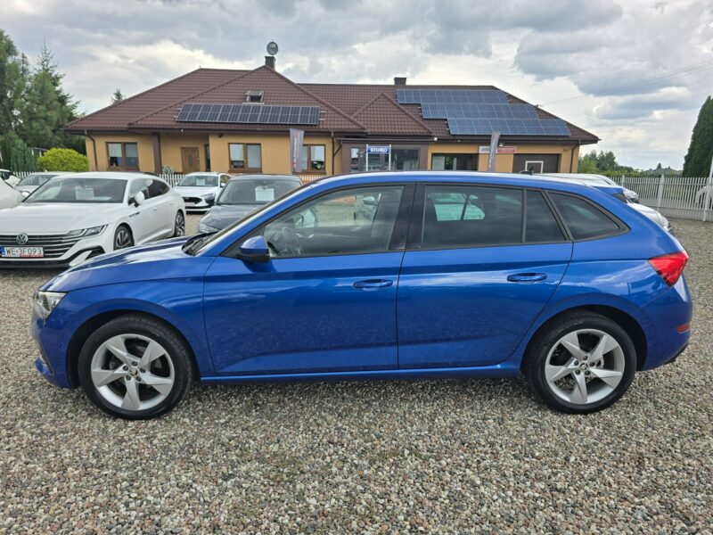 Škoda Scala STYLE Race Blue Salon Polska 2022 Serwis ASO GWARANCJA 3 LATA FV 23%