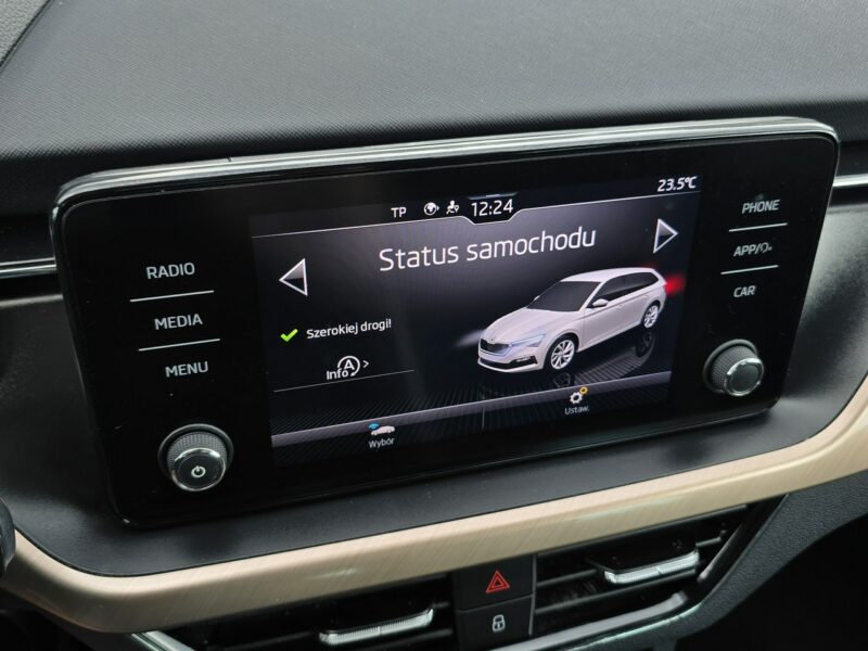 Škoda Scala STYLE Race Blue Salon Polska 2022 Serwis ASO GWARANCJA 3 LATA FV 23%