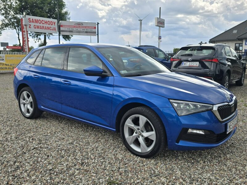 Škoda Scala STYLE Race Blue Salon Polska 2022 Serwis ASO GWARANCJA 3 LATA FV 23%