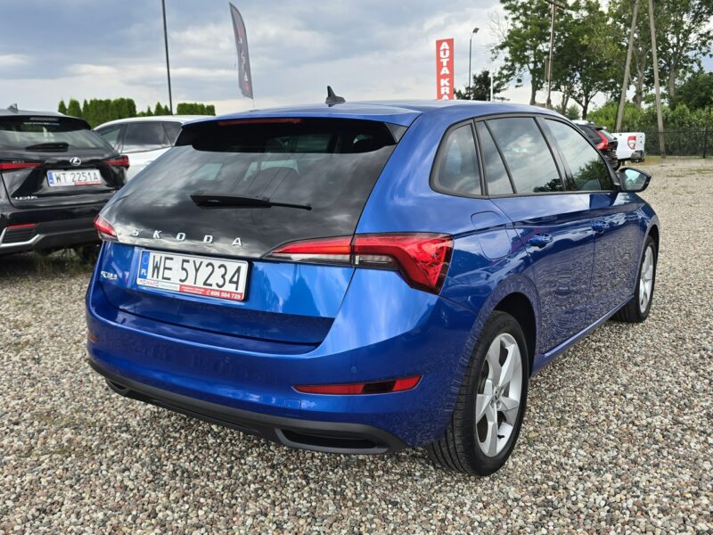 Škoda Scala STYLE Race Blue Salon Polska 2022 Serwis ASO GWARANCJA 3 LATA FV 23%