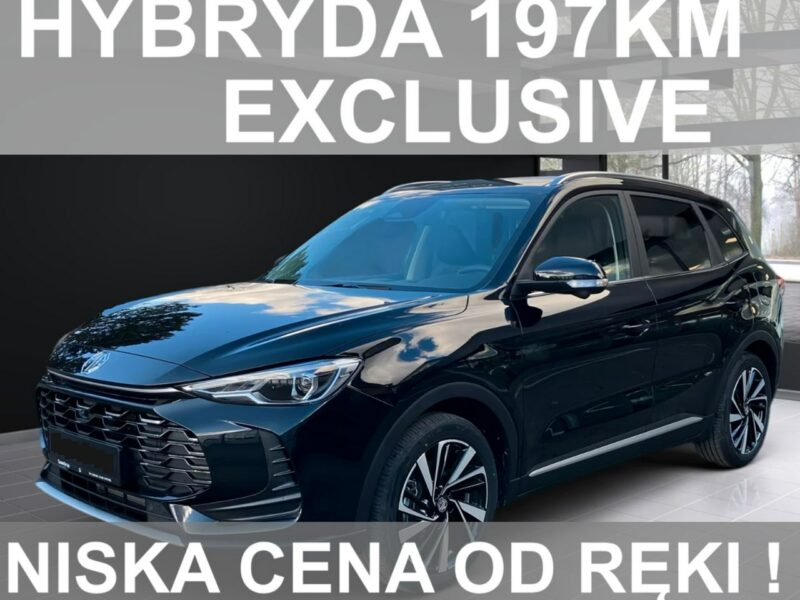 MG ZS Nowy ZS Exclusive Hybryda 197KM Kamera 360 Martwe Pole 1361 zł