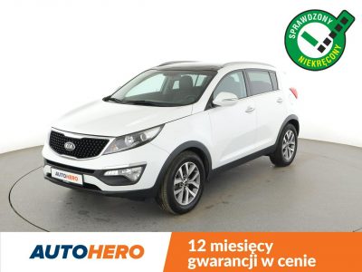 Kia Sportage Panorama Navi Kamera cofania Klimatyzacja Podgrzewane fotele Bluetooth III (2010-2015)