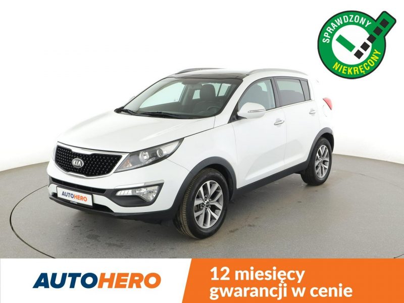 Kia Sportage Panorama Navi Kamera cofania Klimatyzacja Podgrzewane fotele Bluetooth III (2010-2015)