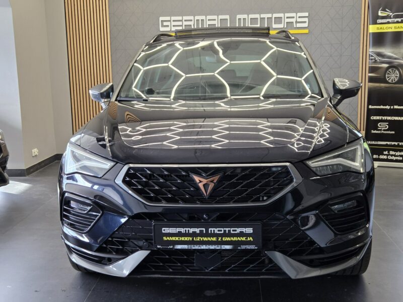Cupra Ateca VZ / Virtuany Kocpit / Kamera 360 / El.fotele / Ledy / ASO / Ambiente
