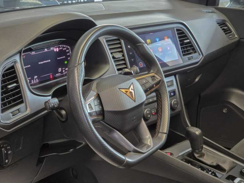 Cupra Ateca VZ / Virtuany Kocpit / Kamera 360 / El.fotele / Ledy / ASO / Ambiente